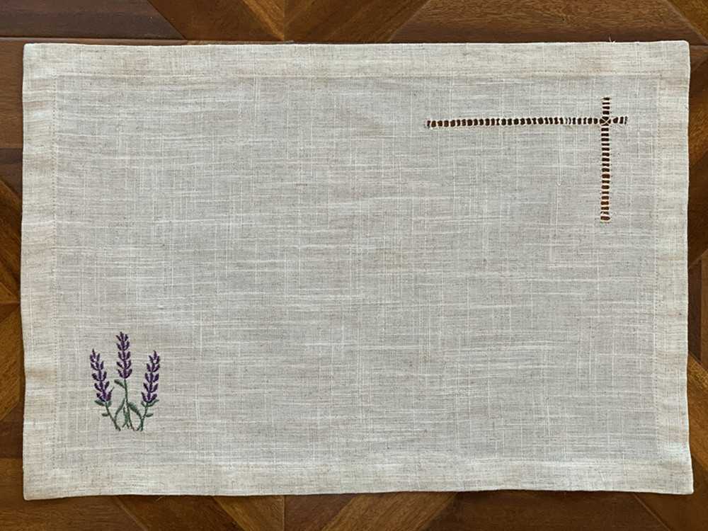 [[Camellia Casa] Hemstitch Pol - đánh giá và giá Monogrammed Handkerchief