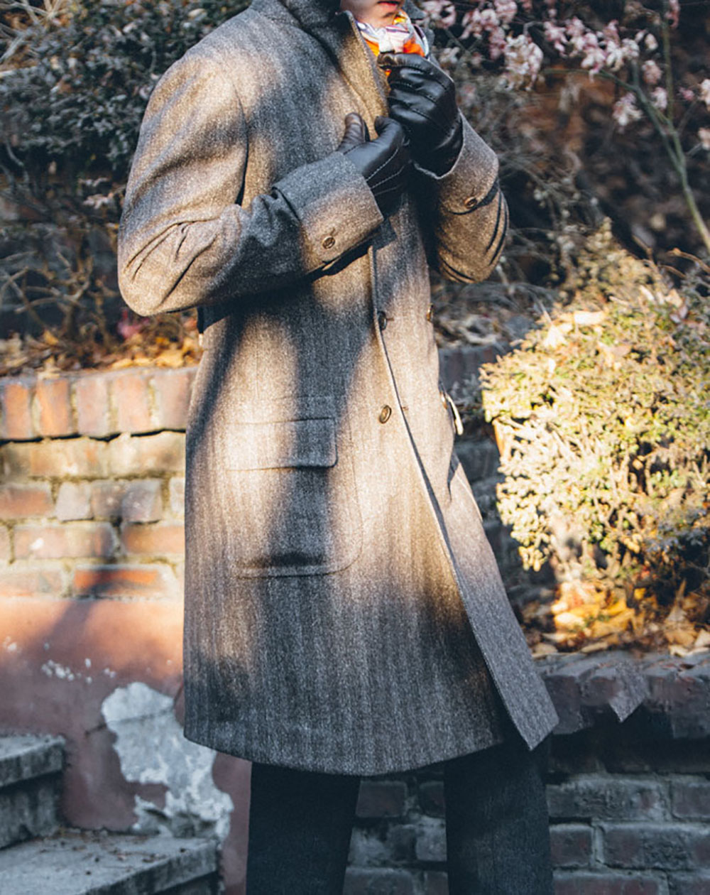 Vintage Wool Blend Herringbone - đánh giá và giá Men'S Vintage Formal Wear
