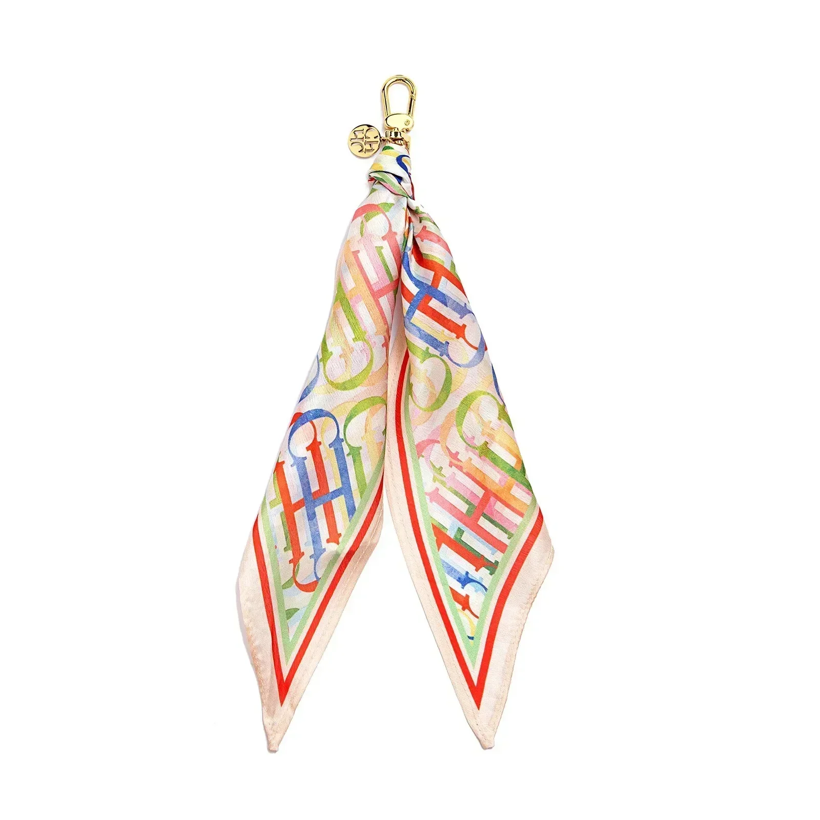 CH Scarf Keychain Bag Charm Mo - đánh giá và giá Monogrammed Handkerchief