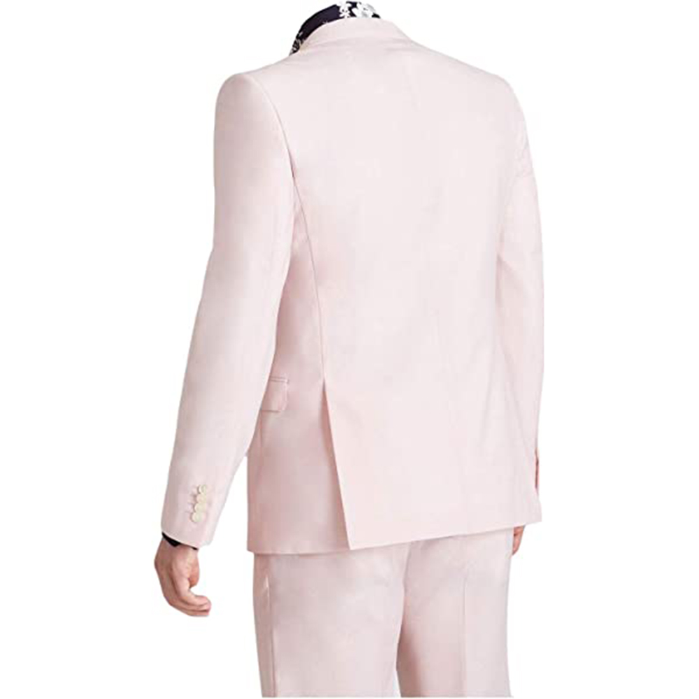 Summer Pink Suits Groom Wear S - đánh giá và giá Men Formal Wear Pink