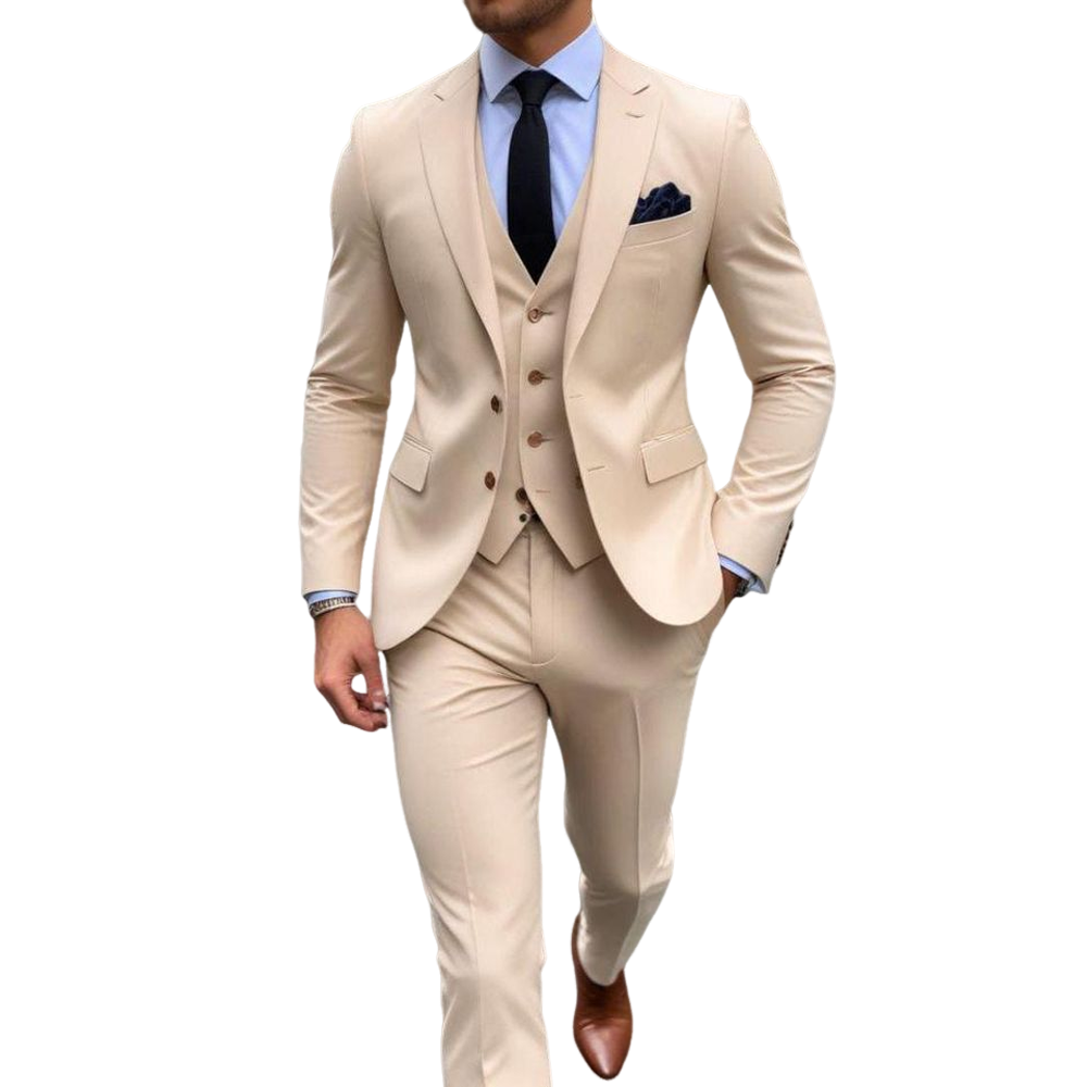 Pink 3 Piece Men's Suits For W - đánh giá và giá Men Formal Wear Pink