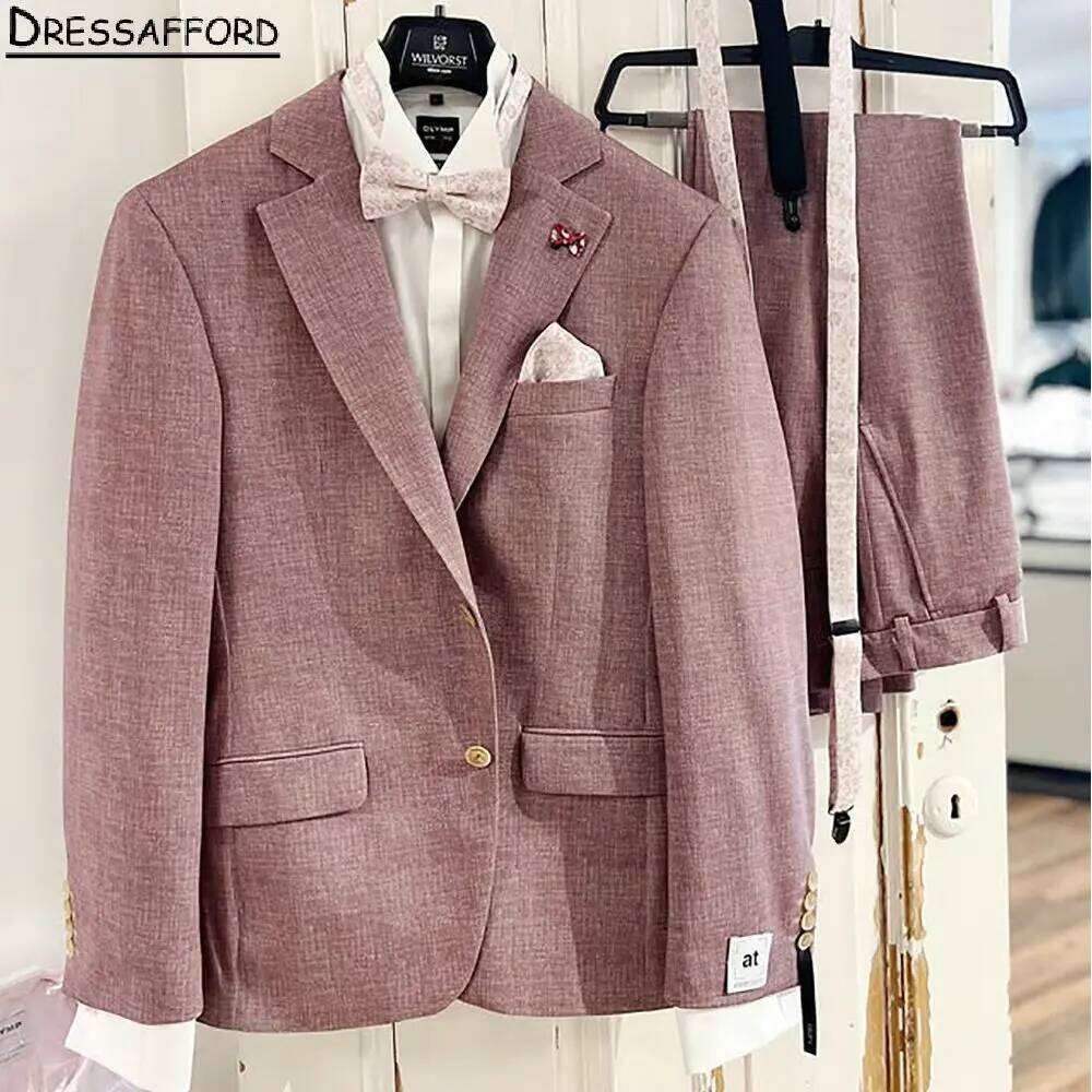 Pink Formal Wedding Suits Men' - đánh giá và giá Men Formal Wear Pink