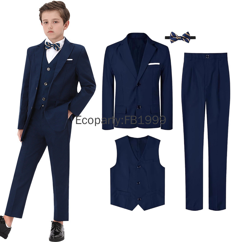 4pcs Suit for Kids Boys Weddin - đánh giá và giá Formal Wear For Men Kids