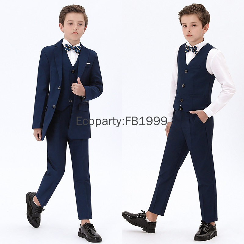 4pcs Suit for Kids Boys Weddin - đánh giá và giá Formal Wear For Men Kids