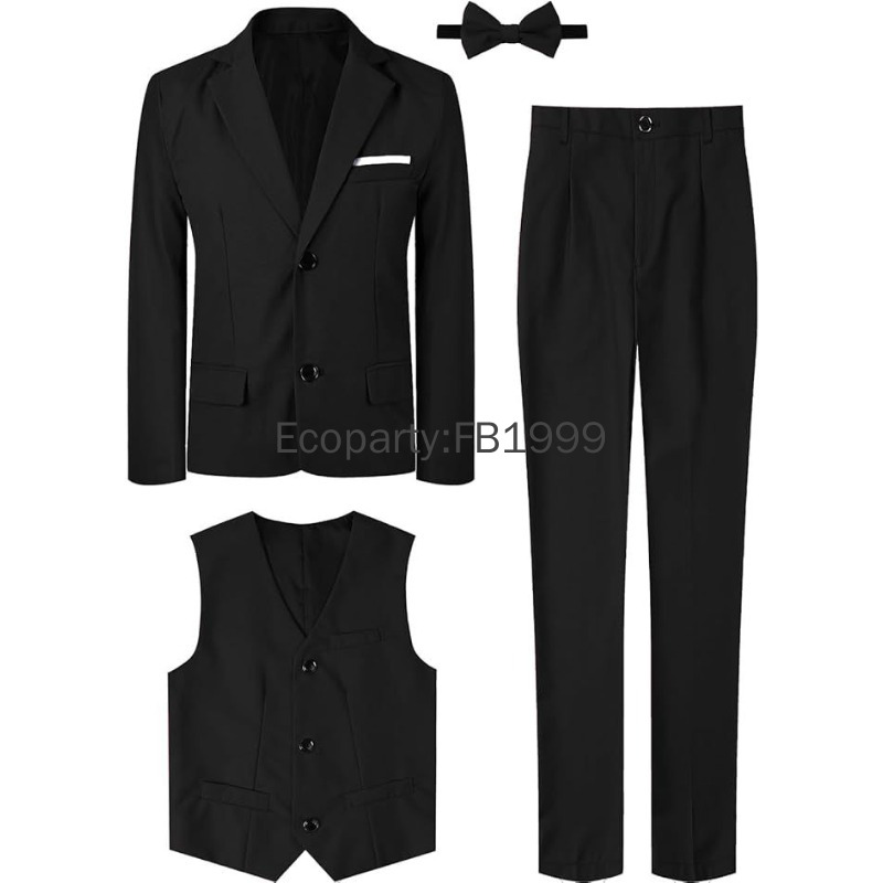 4pcs Suit for Kids Boys Weddin - đánh giá và giá Formal Wear For Men Kids