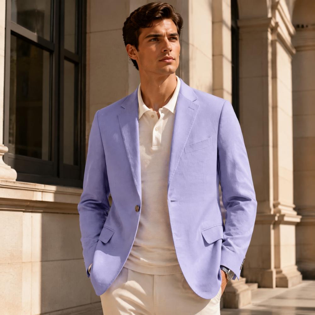 Men Casual Blazer, Notch Lapel - đánh giá và giá Men Formal Office Wear Shirts