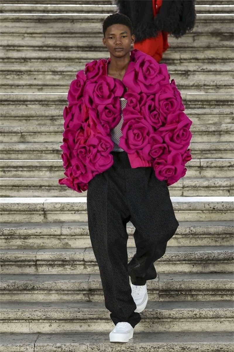 Rose Pink Men Suit Pant Set 2  - đánh giá và giá Men Formal Wear Pink