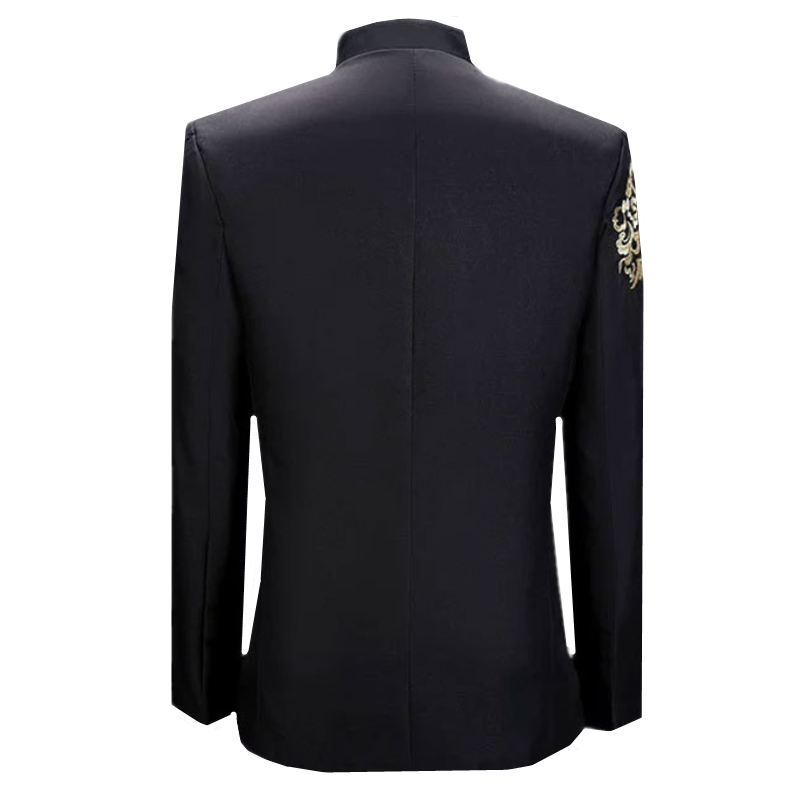 New Men Embroidered Suit Jacke - đánh giá và giá Men'S Vintage Formal Wear
