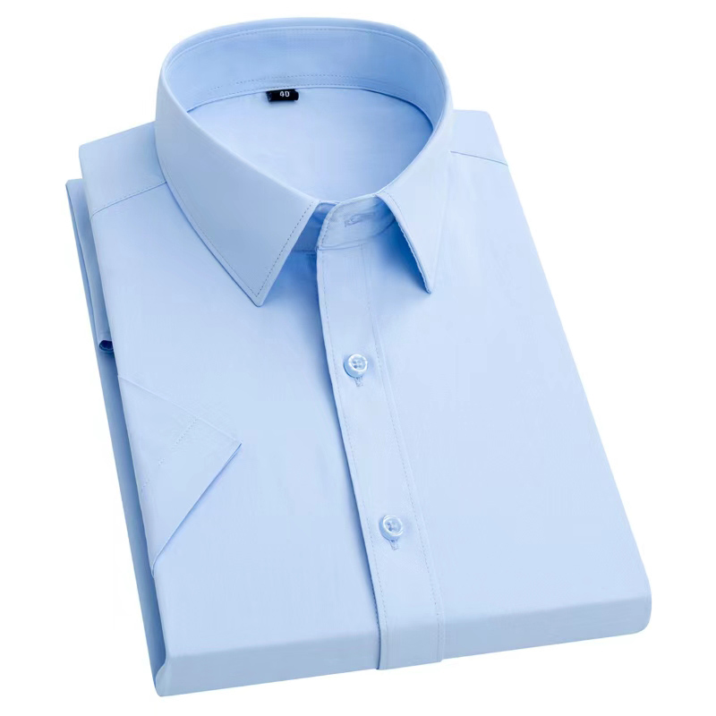 New Men's Slim Fit Short Sleev - đánh giá và giá Men Formal Office Wear Shirts