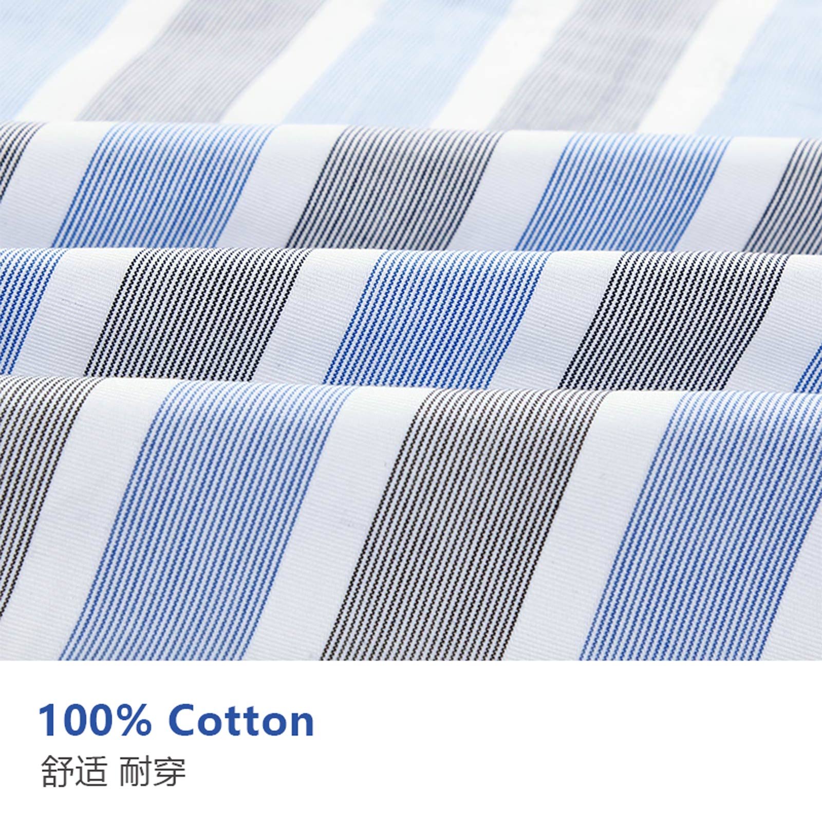 Men's 100% Cotton Striped Shir - đánh giá và giá Men Formal Office Wear Shirts