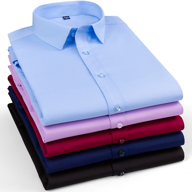 Ultra Fine Denier Bamboo Fiber - đánh giá và giá Men Formal Office Wear Shirts