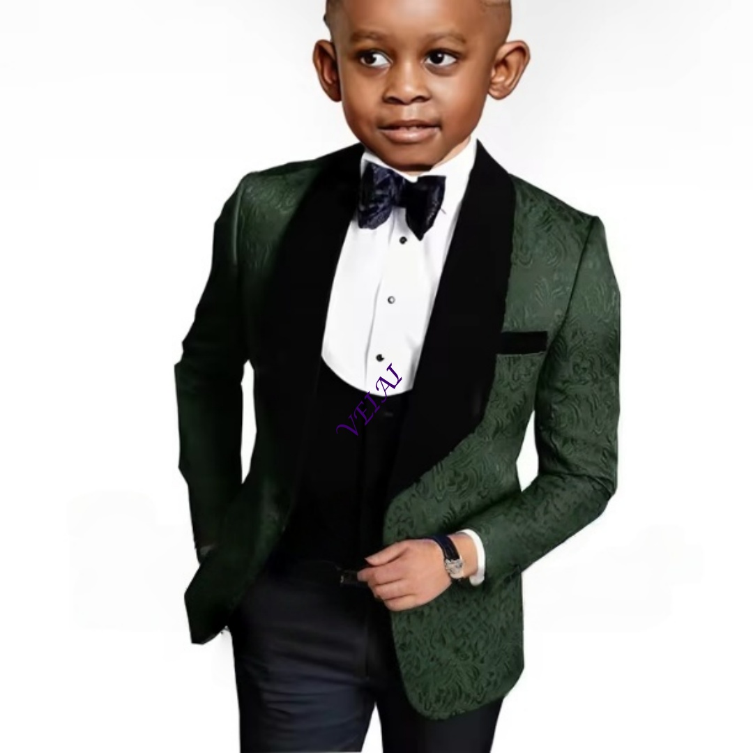 IFashion Floral Three-piece Bo - đánh giá và giá Formal Wear For Men Kids