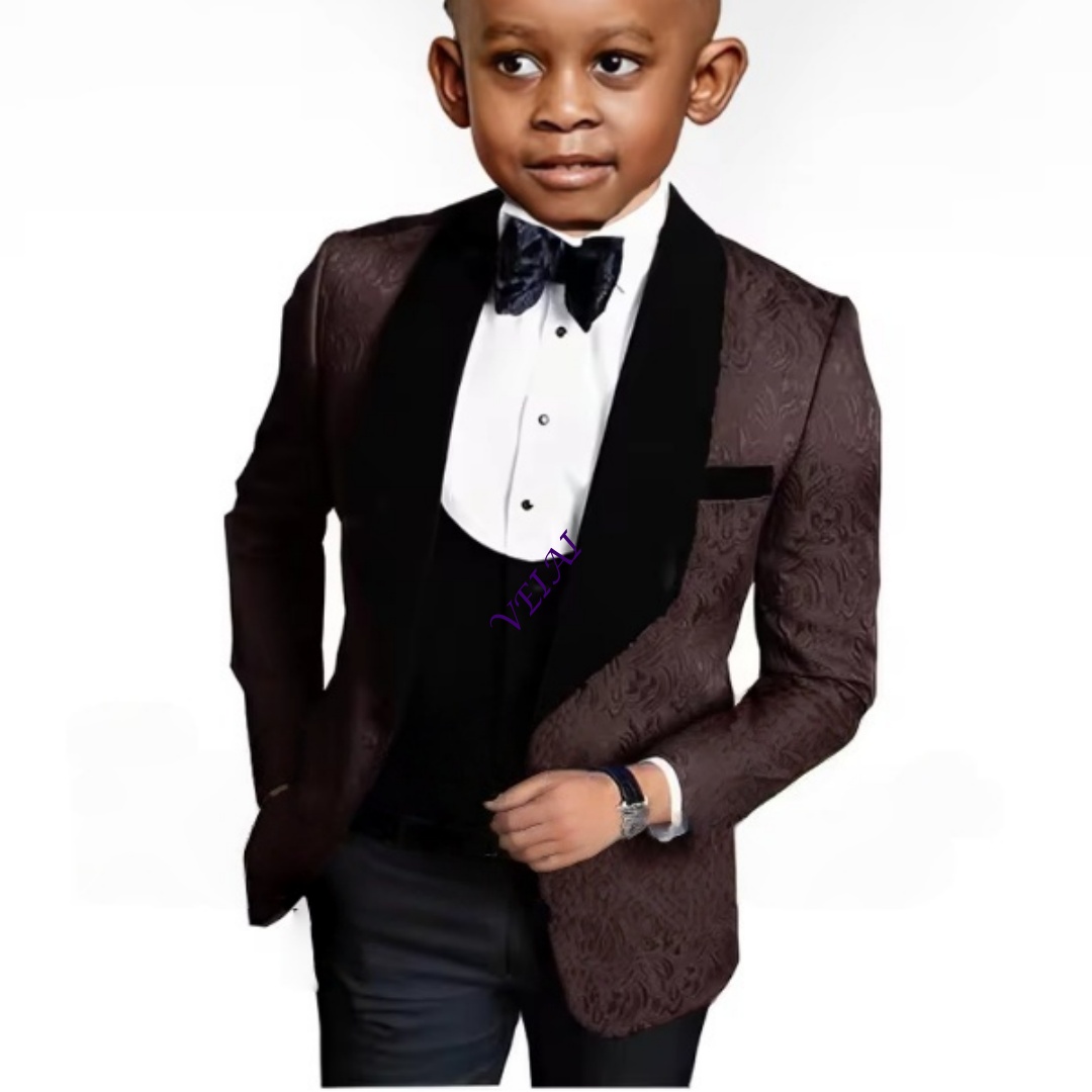 IFashion Floral Three-piece Bo - đánh giá và giá Formal Wear For Men Kids