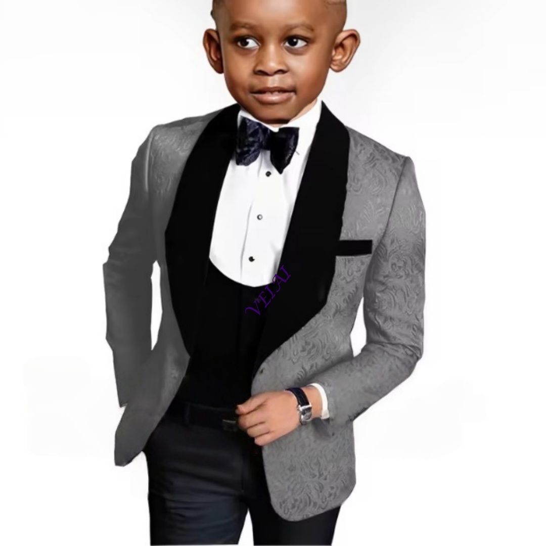 IFashion Floral Three-piece Bo - đánh giá và giá Formal Wear For Men Kids