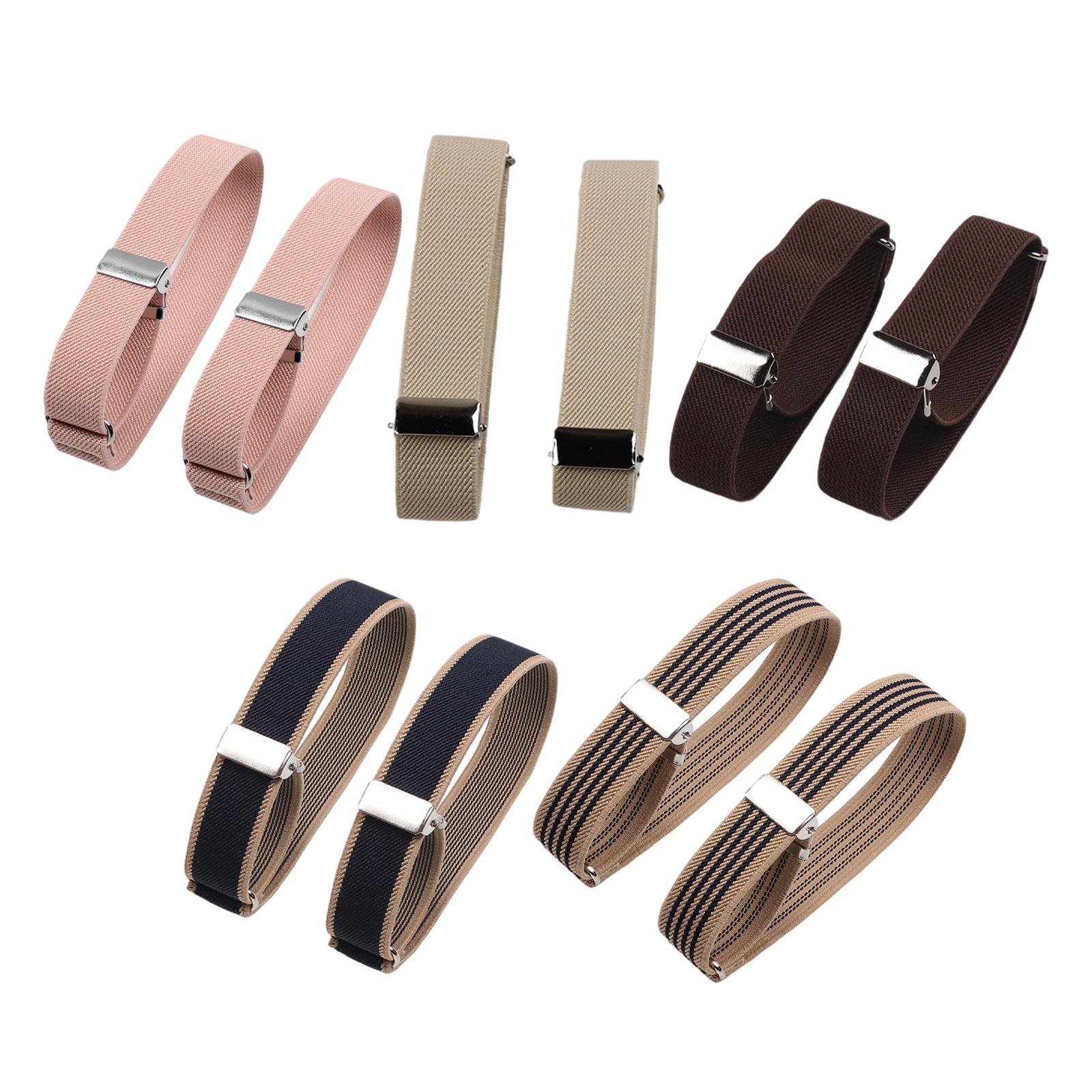 Elastic Armbands Stretch Sleev - đánh giá và giá Men Formal Office Wear Shirts