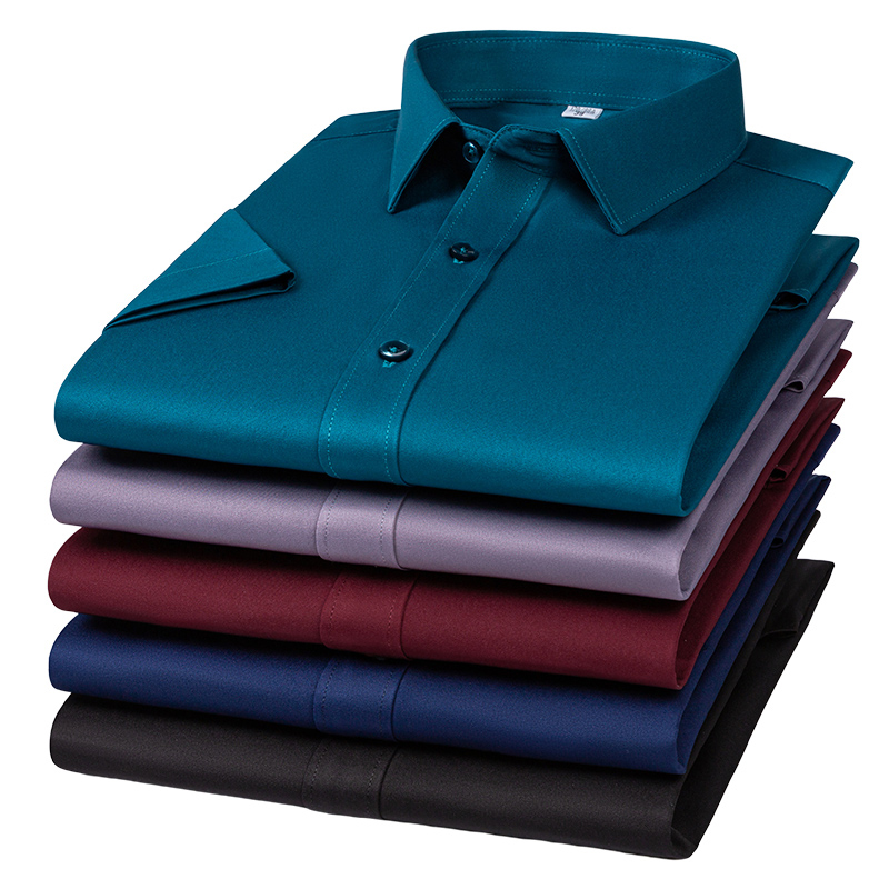 Men's Non-Iron Wrinkle-Resista - đánh giá và giá Men Formal Office Wear Shirts