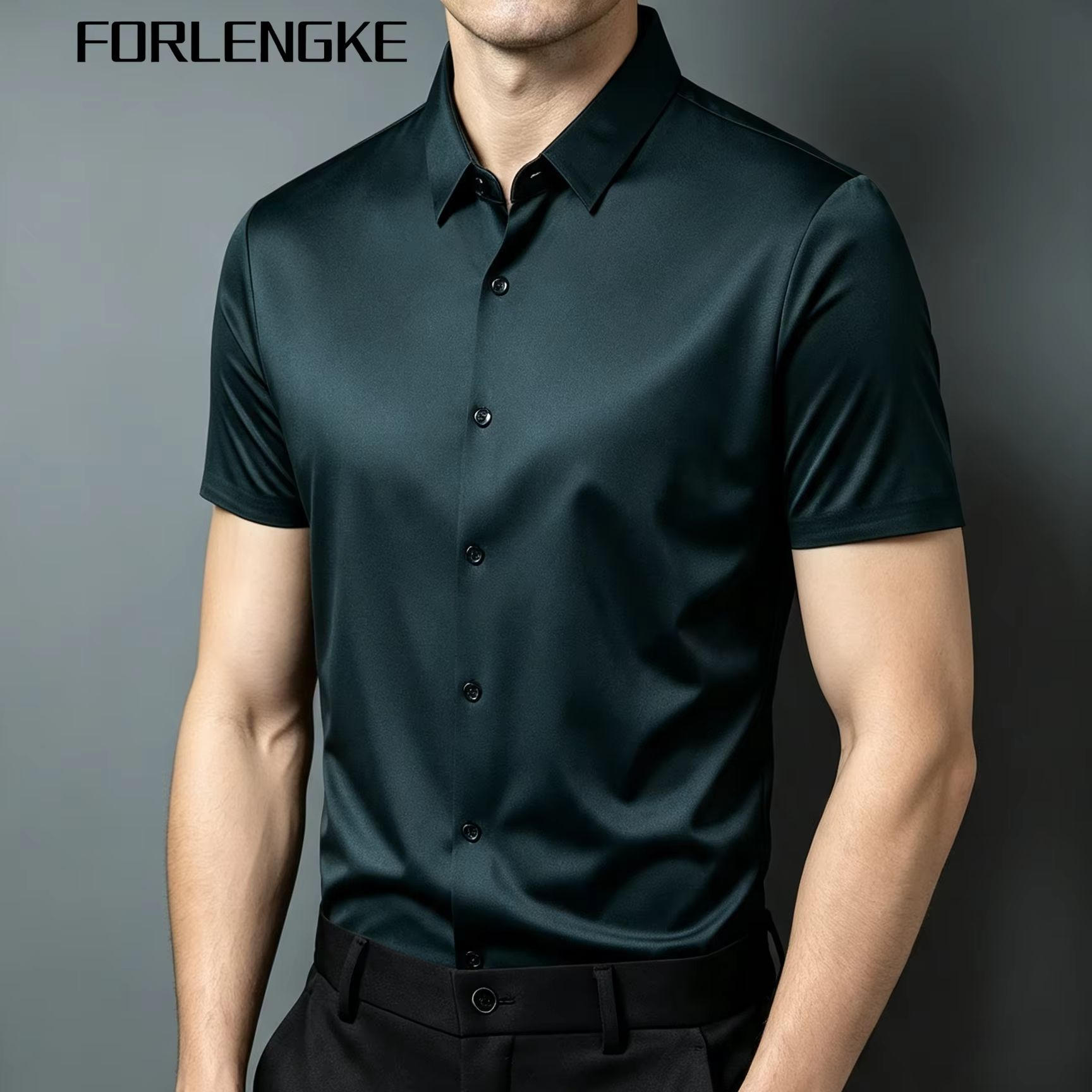FORLENGKE Men's Business Solid - đánh giá và giá Men Formal Office Wear Shirts